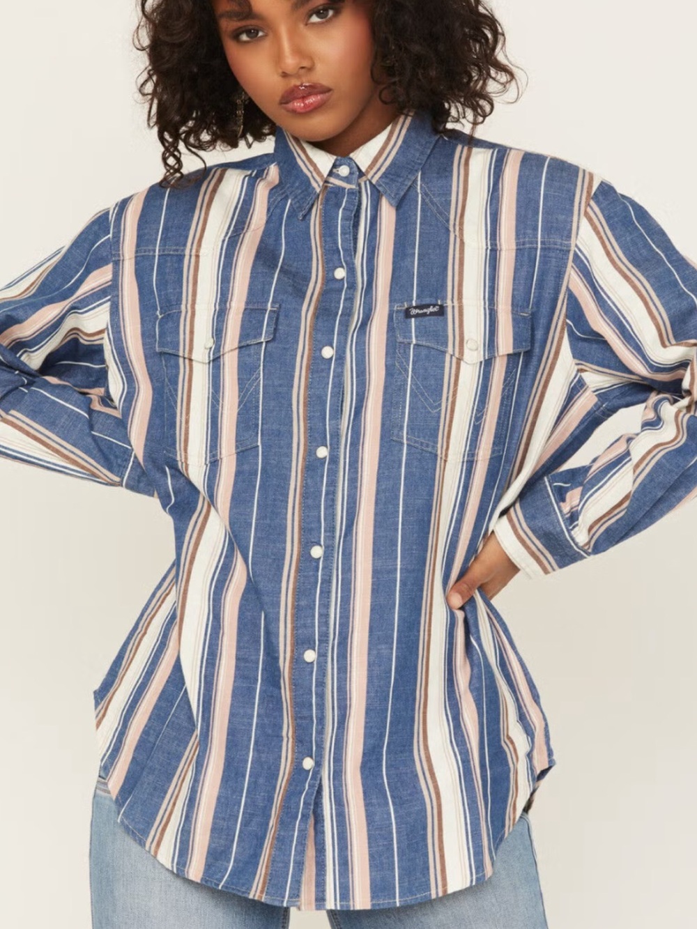 WRANGLER Retro snap Western shirt.